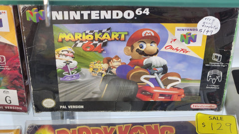 N64 - Mario Kart 64 v.g.c  - rare complete